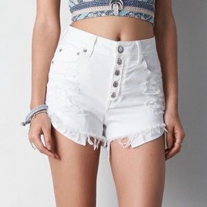 American Eagle Outfitters Hi-Rise Festival shorts